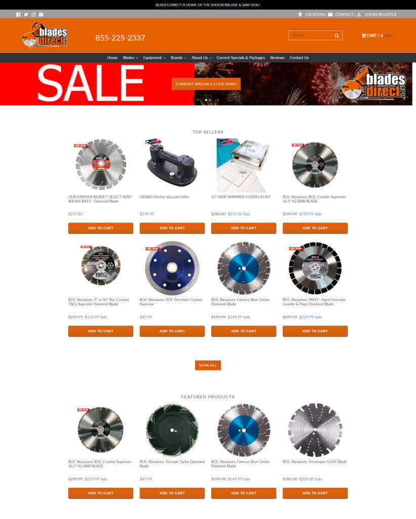 Blades Direct Notch Solutions